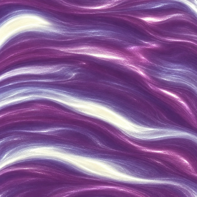 Lavender Satin Flame finish sample